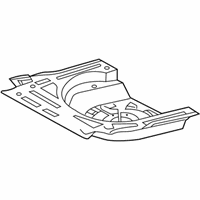 OEM Toyota Rear Floor Pan - 58311-02904