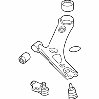 OEM Hyundai Elantra Arm Complete-Front Lower, RH - 54501-2V000