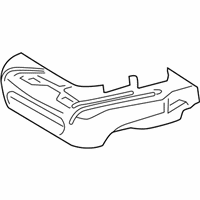 OEM 2010 Lexus LS460 Pad, Front Seat Cushion, LH (For Separate Type) - 71512-50171