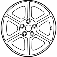 OEM 2006 Nissan 350Z Aluminum Wheel - 40300-CF025