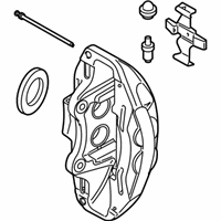 OEM 2021 BMW X5 CALIPER HOUSING LEFT - 34-11-6-891-307