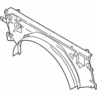 OEM 2022 Ford F-250 Super Duty Upper Shroud - LC3Z-8146-F