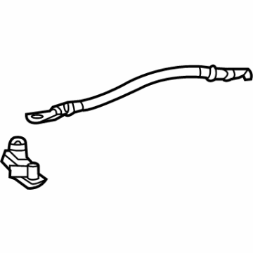 OEM 2020 Chevrolet Silverado 2500 HD Negative Cable - 84655056