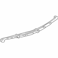 OEM Dodge Durango Rear Leaf Spring - 52106636AB