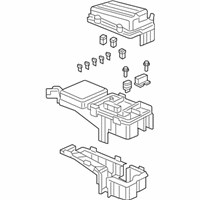 OEM 2007 Honda Odyssey Box Assembly, Relay - 38250-SHJ-A01