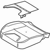 OEM Ford Seat Cushion Pad - CJ5Z-78632A23-D