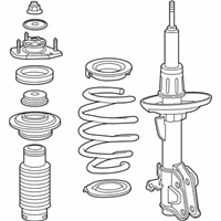 OEM Acura ZDX Shock Absorber Assembly, Left Front - 51602-SZN-A54