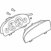 OEM 2006 Ford Escape Cluster Assembly - 6M6Z-10849-AA