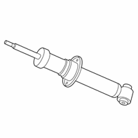 OEM 2019 BMW X4 Rear Sport Shock Absorber Spring Coil Strut - 33-50-6-880-604