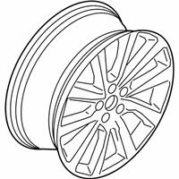 OEM 2022 Lincoln Nautilus Wheel, Alloy - KA1Z-1007-D