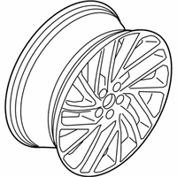 OEM 2020 Lincoln Nautilus Wheel, Alloy - KA1Z-1007-C