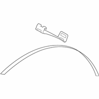 OEM Ford Focus TPMS Sensor Strap - 6F2Z-1A193-B