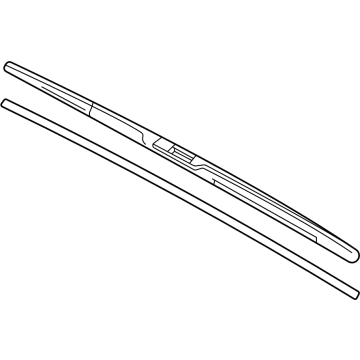 OEM Nissan Rogue BLADE ASSY-WINDSHIELD WIPER NO 1 - 28890-6RR1A