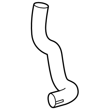 OEM Lexus NX350 HOSE, RADIATOR, NO.3 - 16573-25030