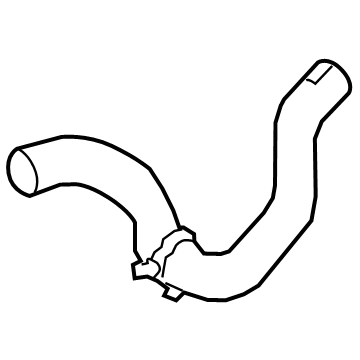 OEM Lexus NX350 HOSE, RADIATOR, NO.2 - 16572-25080