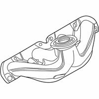 OEM 2020 BMW M850i xDrive EXHAUST MANIFOLD - 11-62-8-681-196