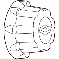 OEM Chevrolet Silverado 2500 Hub Cap ASSEMBLY (Chevrolet)(Chrome)(8 Luggage) - 15727140