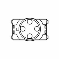 OEM 2022 Toyota GR Supra Lumbar Switch - 84920-WAA03