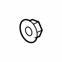 OEM BMW X5 Hex Nut With Flange - 33-30-6-771-102