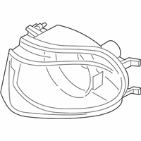 OEM 2014 BMW ActiveHybrid 7 Fog Lights, Left - 63-17-7-182-195