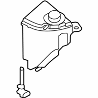 OEM 2013 BMW 550i GT Radiator Coolant Bottle Expansion Reservoir Tank - 17-13-7-601-948