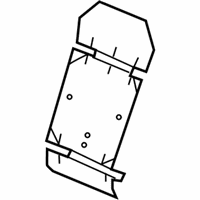 OEM 2020 Acura MDX Heater, Left Front - 81524-TZ5-A01