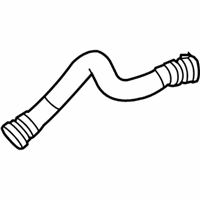 OEM 2010 BMW M3 Lower Radiator Coolant Hose - 11-53-7-840-661