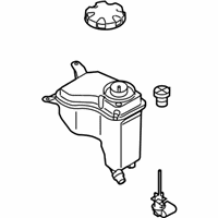 OEM 2011 BMW M3 Coolant Expansion Tank - 17-11-2-283-500