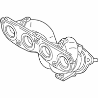 OEM Hyundai Tucson Exhaust Manifold Catalytic Assembly - 28510-2EPE0