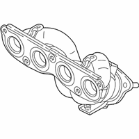 OEM 2019 Hyundai Tucson Exhaust Manifold Catalytic Assembly - 28510-2EPE0