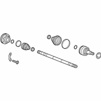 OEM 2015 Cadillac ATS Axle Assembly - 84309443