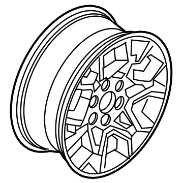 OEM 2022 Ford F-150 WHEEL ASY - ML3Z-1007-BA