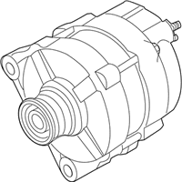 OEM 2018 Chevrolet City Express Alternator - 19317322