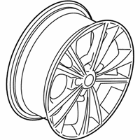 OEM Ford Escape Wheel, Alloy - GJ5Z-1007-D