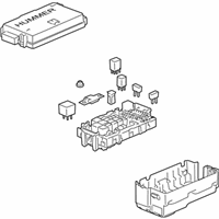 OEM 2009 Hummer H3 Block Asm-Fuse - 25783694