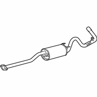 OEM 2013 Toyota Tacoma Muffler & Pipe - 17430-0P021