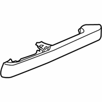 OEM 2011 Honda Element Armrest Assembly, Right Front Door Lining (Titanium) - 83505-SCV-A01ZB