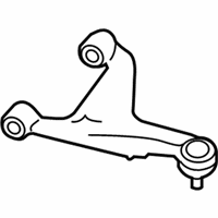 OEM 2020 Infiniti Q60 Rear Left Suspension Arm Assembly - 55502-1MA0C