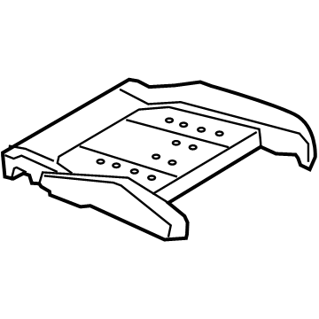 OEM 2020 BMW X3 Foam Part, Sports Seat - 52-10-6-994-374