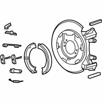 OEM 2010 Jeep Grand Cherokee Plate-Parking Brake - 52089418AC