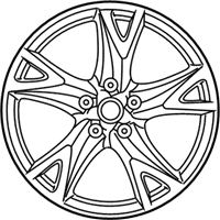 OEM Nissan 370Z Aluminum Wheel - D0300-1EC4A