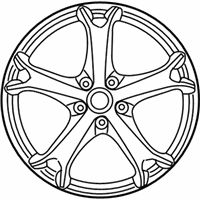 OEM Nissan Wheel-Aluminum - D0C00-1A36B