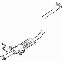 OEM 2008 Hyundai Tiburon Center Exhaust Pipe - 28650-2C250