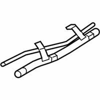 OEM 2018 Nissan Armada Tube Assy-Filler - 17221-1LA0A