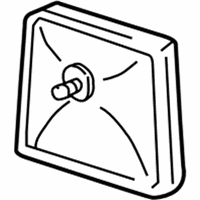 OEM 2000 GMC C2500 Head, Mirror-Convex - 15635744