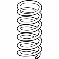 OEM 2011 Honda Accord Spring, Rear - 52441-TA5-A02