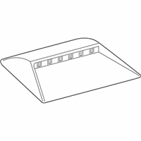 OEM Lexus ES350 Lamp Set, Stop Center - 81006-33050-E0