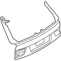 OEM 2008 BMW X5 Trunk Lid, Top - 41-62-7-262-544