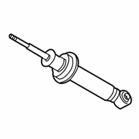 OEM 2000 BMW Z8 Rear Spring Strut - 33-52-1-096-055