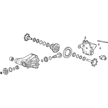 OEM 2022 Chevrolet Suburban Differential Assembly - 85151303